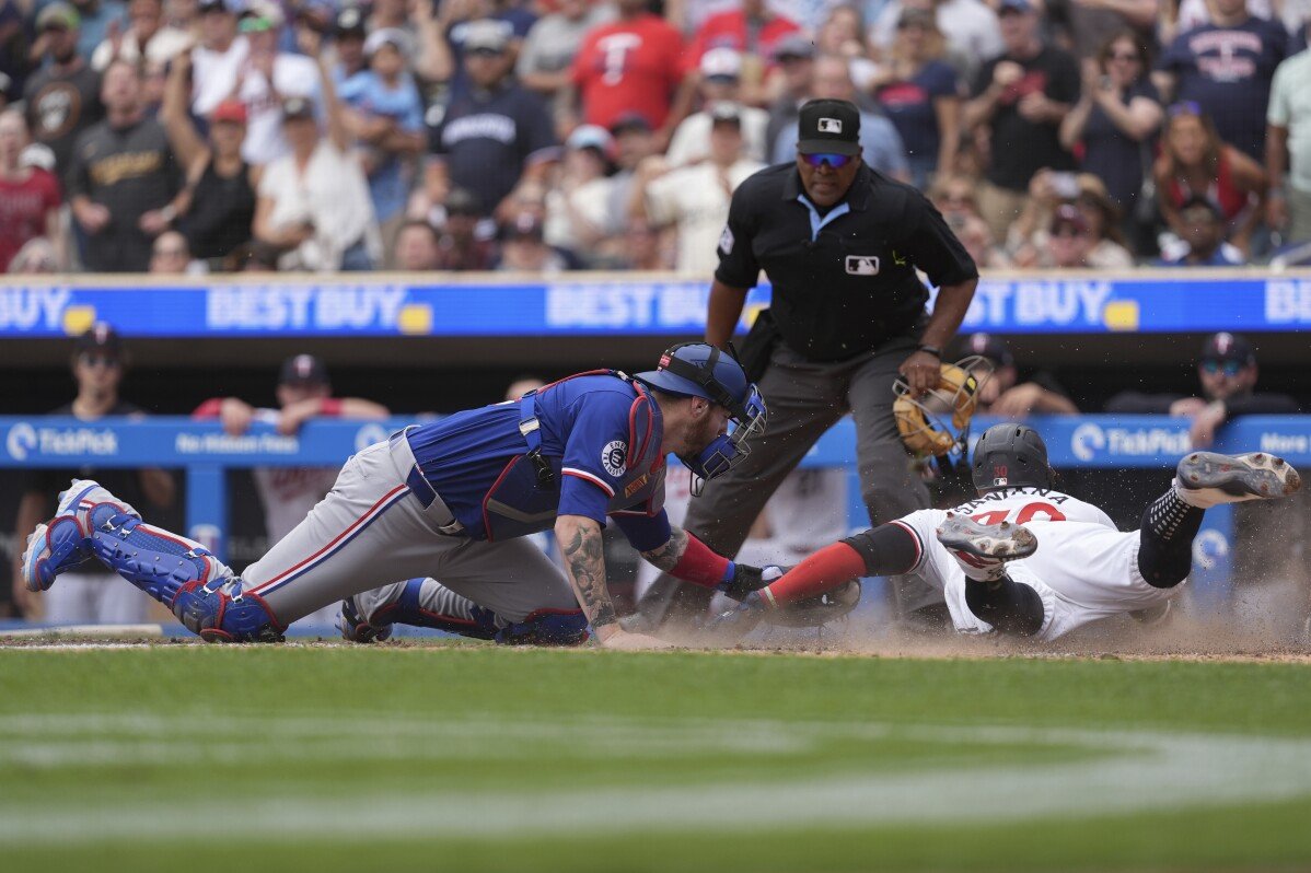 Alex Kirilloff bate um home run de 3 corridas no 8º inning, lidera Twins na vitória sobre os Rangers por 5-3 para a 4ª vitória seguida